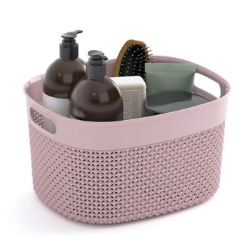 KIS korpa za veš Filo Basket 3,5l Desert rose-1